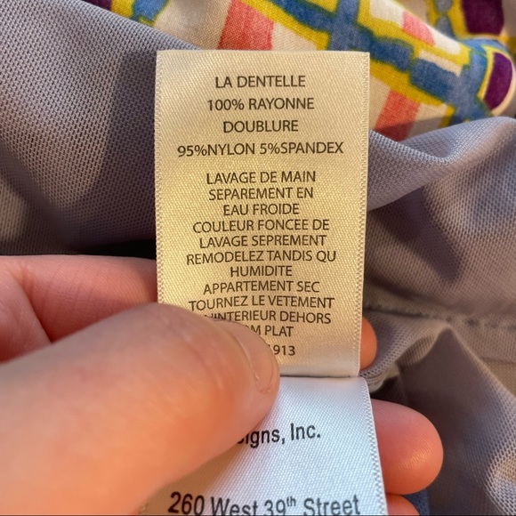 Plenty by Tracy Reese geometric print sleeveless dress size XS (0-2) - Picture 8 of 10